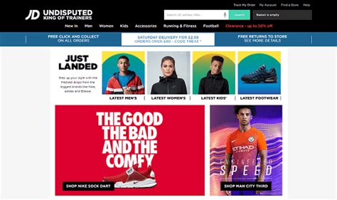 jd sports official website.